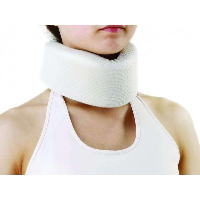 Αυχενικό Kολάρο Hμίσκληρο Vita 01-2-005 Λευκό