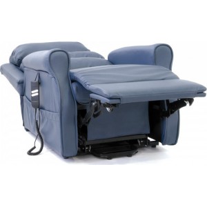Belize Πολυθρόνα Relax Massage Μπλε 09-2-026 80x90x110cm