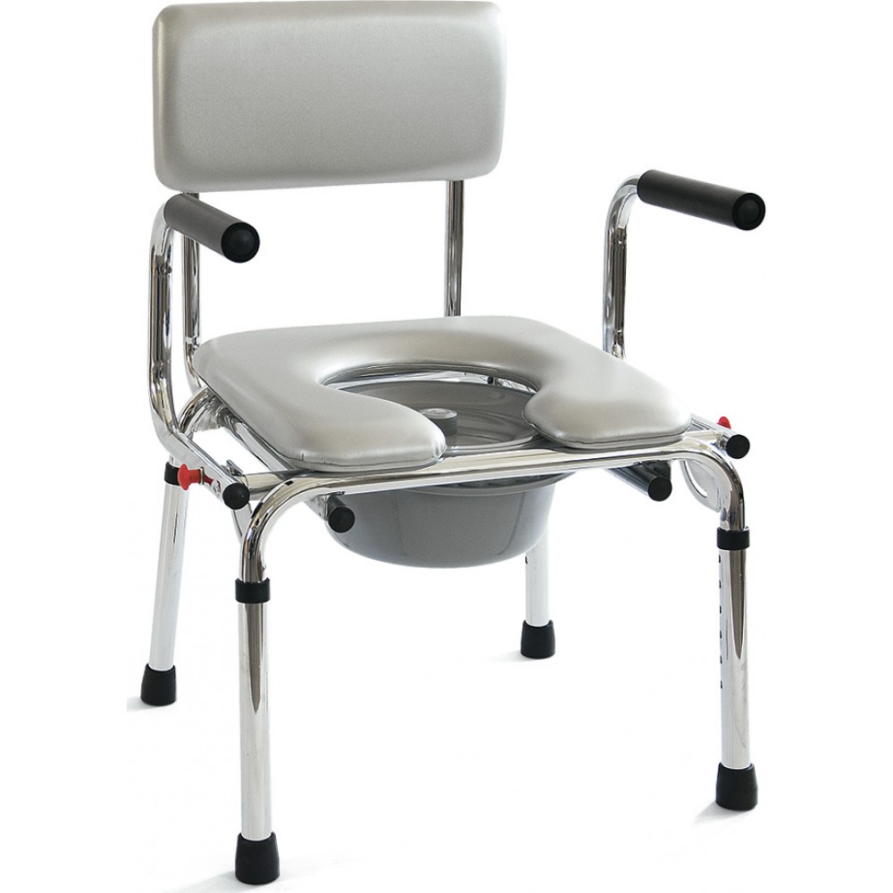 Καρέκλα Μπάνιου Αδιάβροχη με Λεκάνη Ρυθμιζόμενη Vita 09-2-060