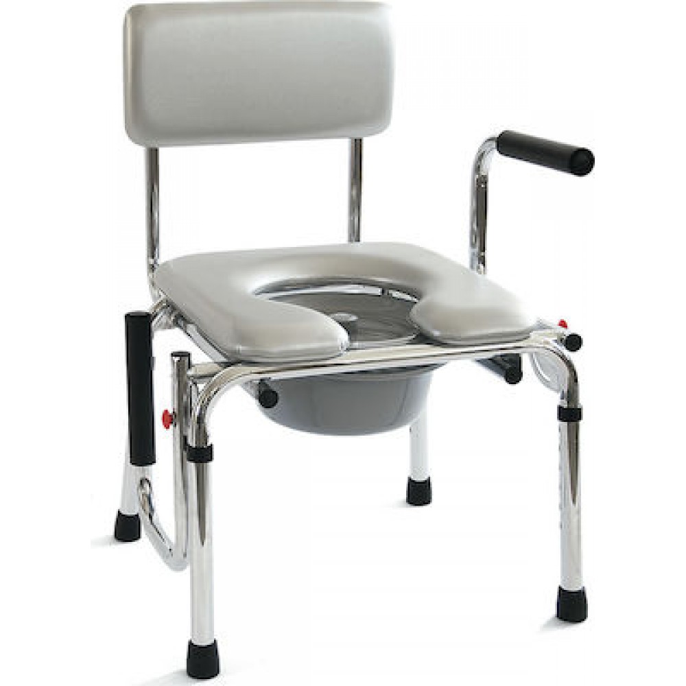 Καρέκλα Μπάνιου Αδιάβροχη με Λεκάνη Ρυθμιζόμενη Vita 09-2-060