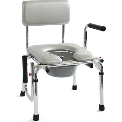 Καρέκλα Μπάνιου Αδιάβροχη με Λεκάνη Ρυθμιζόμενη Vita 09-2-060