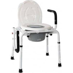 Κάθισμα Τουαλέτας με Πτυσσόμενα Πλαϊνά 09-2-118