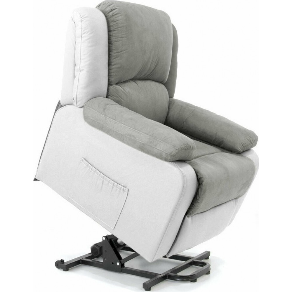 Ηλεκτρική Πολυθρόνα Ανύψωσης OLIVIA Καφέ - Μπεζ 09-2-125 "Vita"