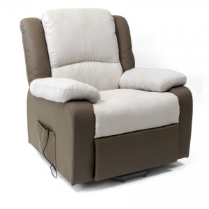 Ηλεκτρική Πολυθρόνα Ανύψωσης OLIVIA Καφέ - Μπεζ 09-2-125 "Vita"