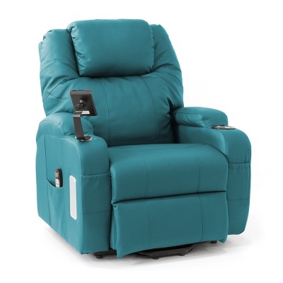 Ηλεκτρική Πολυθρόνα Ανύψωσης Massage "HORIZON". 90x95x110cm. Πράσινη. Vita