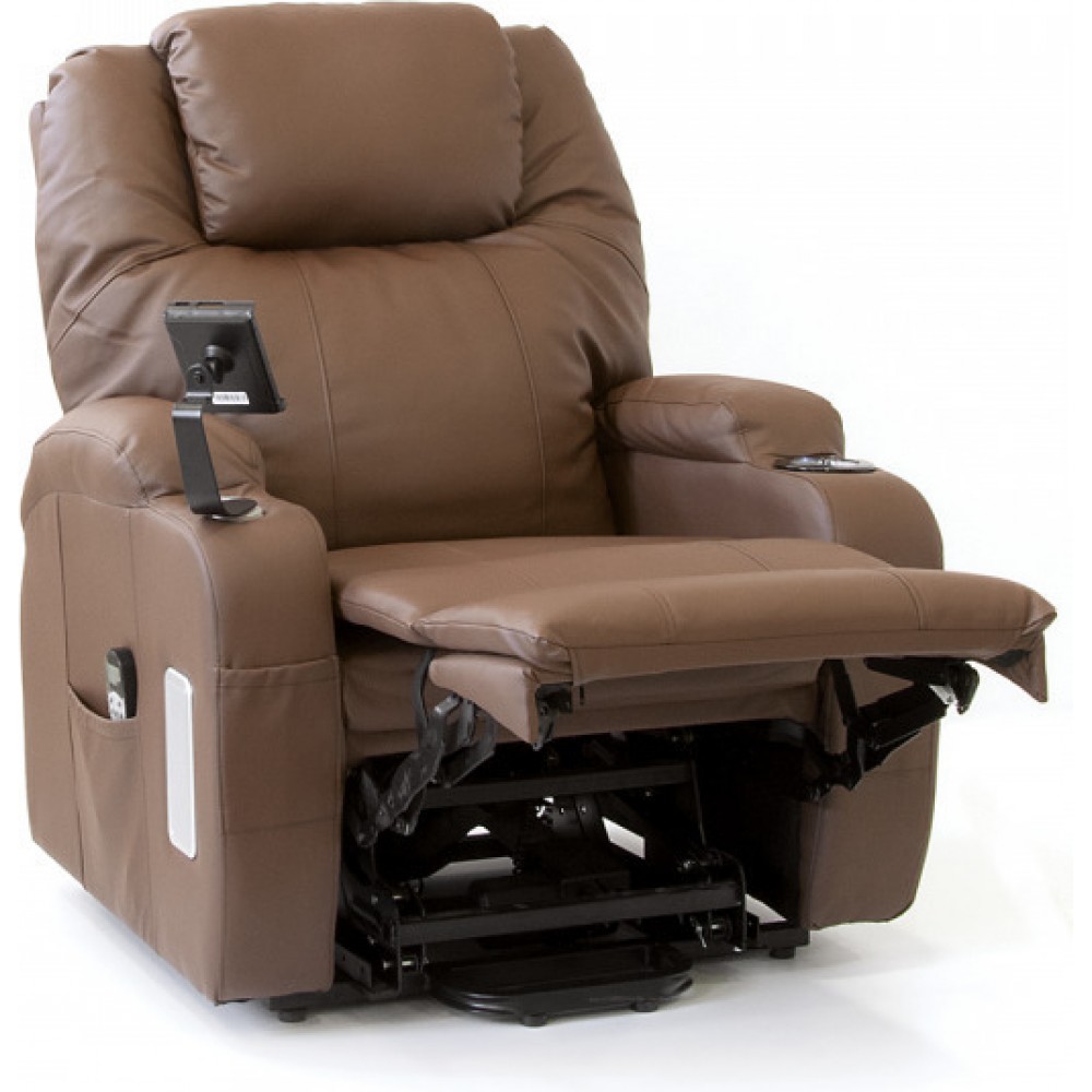 Ηλεκτρική Πολυθρόνα Ανύψωσης HORIZON 90x95x110cm Καφέ