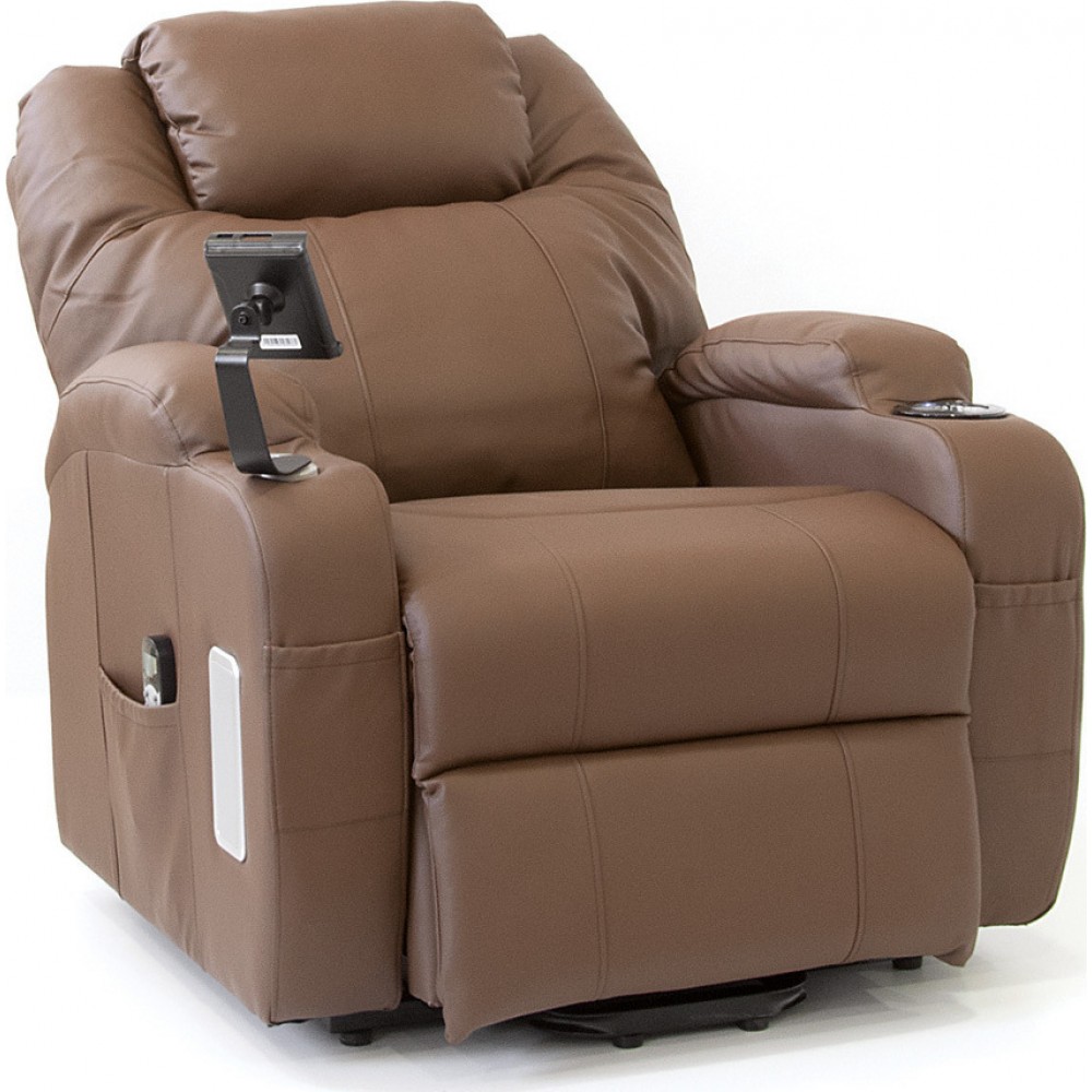 Ηλεκτρική Πολυθρόνα Ανύψωσης HORIZON 90x95x110cm Καφέ
