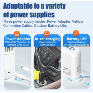 Φορητός Συμπυκνωτής Οξυγόνου Jeamed BMC Ρυθμιζόμενης Ροής