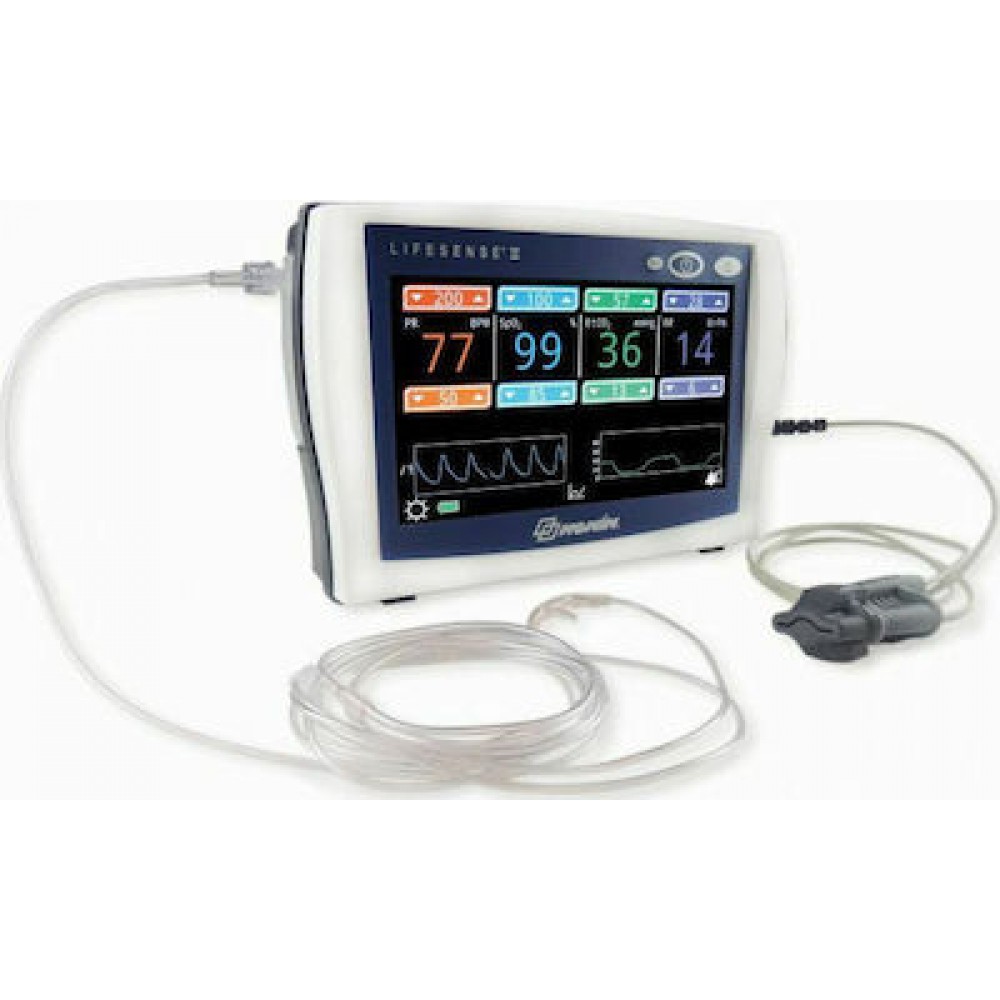 Φορητός Καπνογράφος-Οξύμετρο Nonin Lifesense II