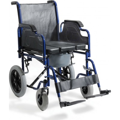 Αμαξίδιο Τουαλέτας και Μεταφοράς Standard AC-42Δ Μπλε