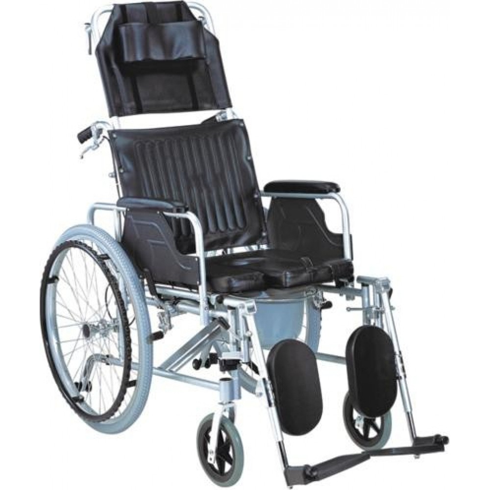 Αμαξίδιο Αλουμινίου Με Ανακλινόμενη Πλάτη & Δοχείο AC–59Δ