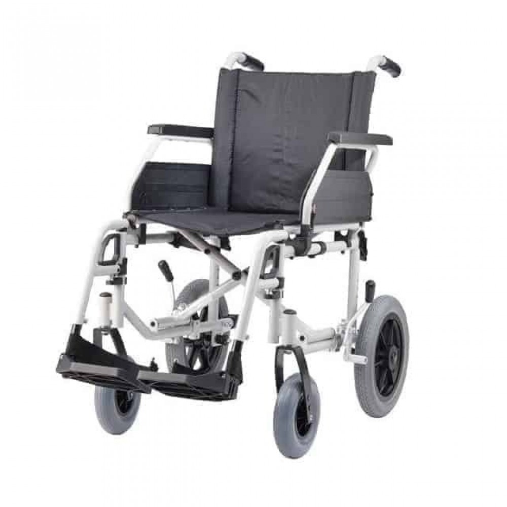 Αναπηρικό Αμαξίδιο Απλού Τύπου Deluxe S-ECO Transit 43cm Φουσκωτοί