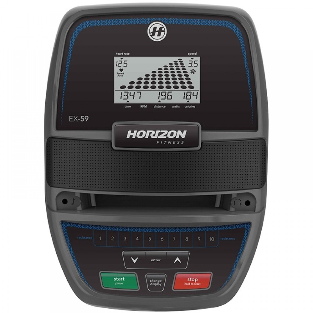 HORIZON ANDES 2 EX59 ΕΛΛΕΙΠΤΙΚΟ ΜΗΧΑΝΗΜΑ Όργανα Γυμναστικής για Μικρούς Χώρους