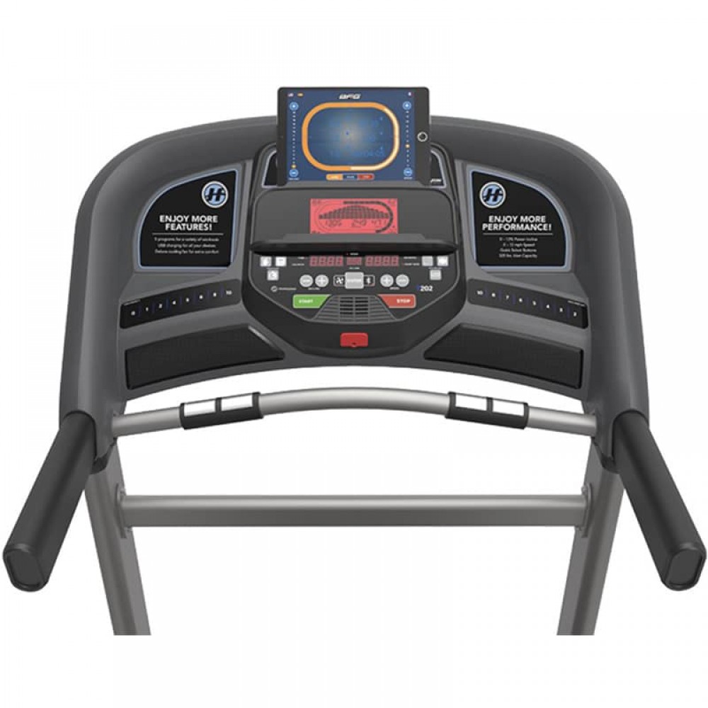 HORIZON T202 ΔΙΑΔΡΟΜΟΣ ΓΥΜΝΑΣΤΙΚΗΣ Όργανα Γυμναστικής για Μικρούς Χώρους