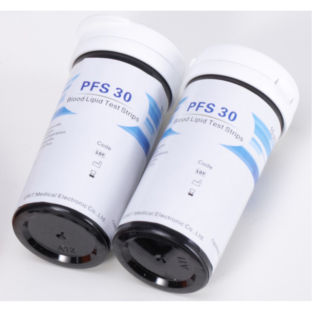Ταινίες μετρητής λιπιδαιμικού προφίλ για το PFS 30 Urit 20τμχ