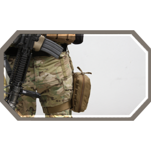 Kit Α' Βοηθειών Πεδίου Μάχης DROP LEG PRO Α' Βοήθειες