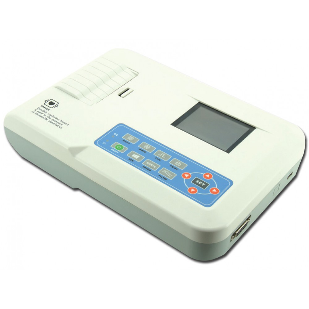 Καρδιογράφος τρικάναλος με διάγνωση Contec 300G Ιατρικά Μηχανήματα