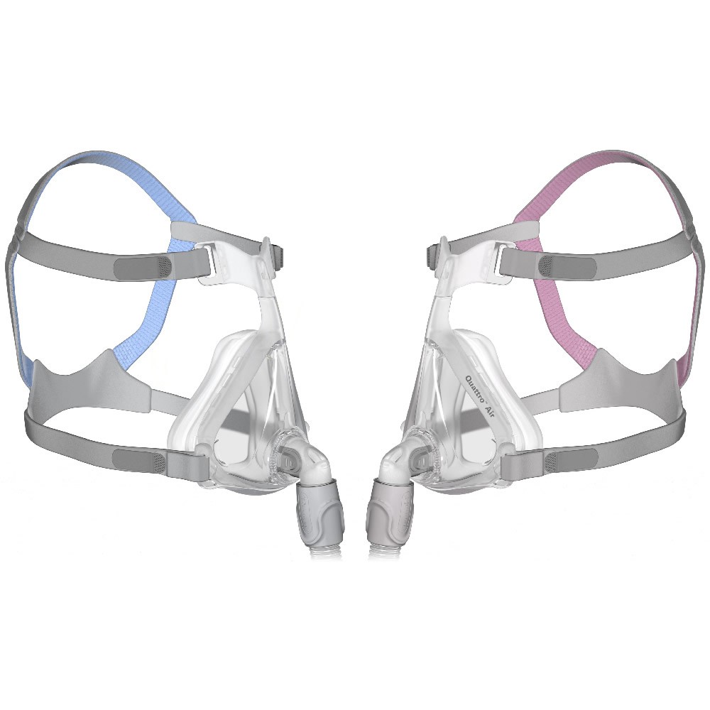 Μάσκα Cpap Στοματορινική ResMed Quattro Air Κατ οίκον Νοσηλεία